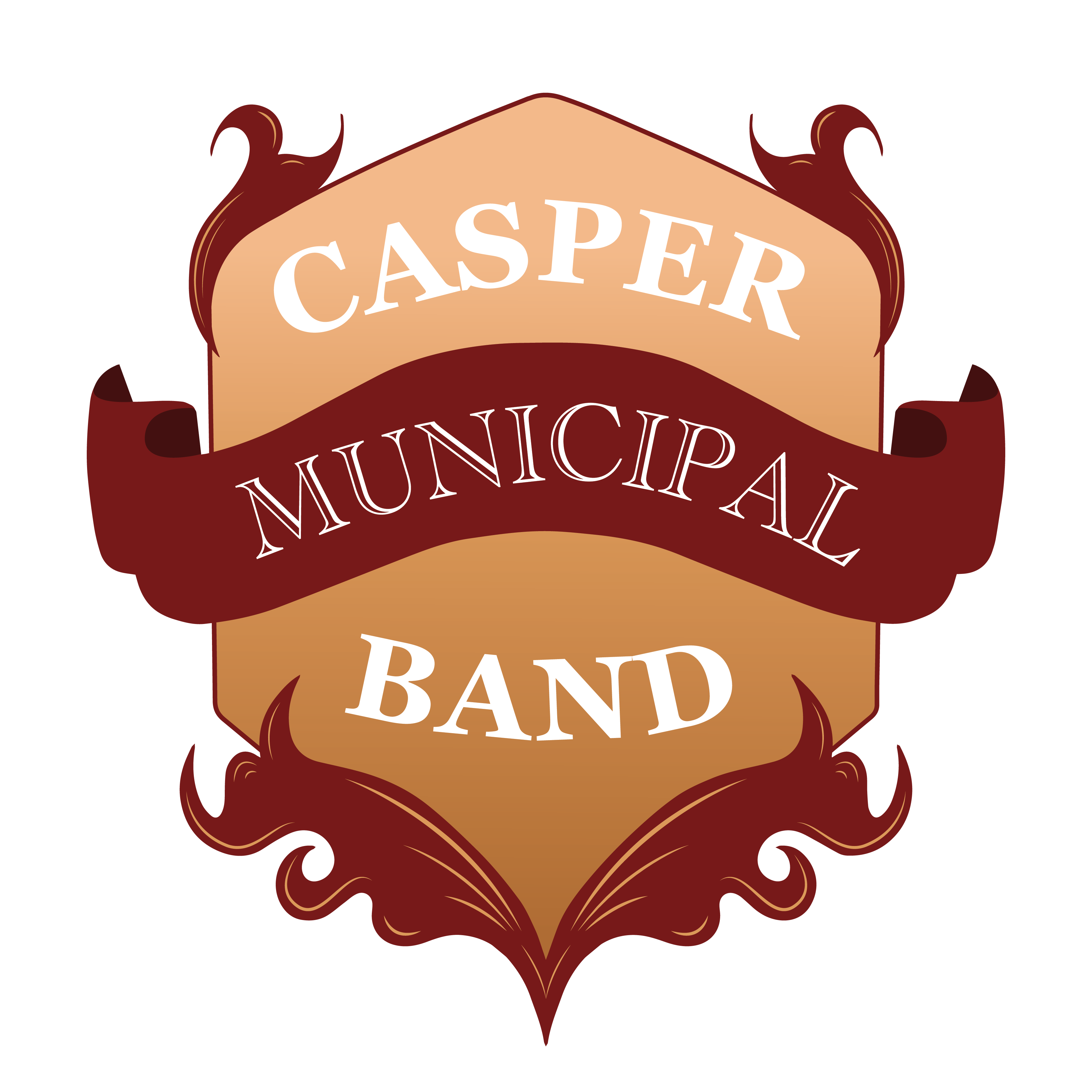 Decorative logo for the Casper Municipal Band.